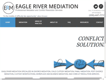 Tablet Screenshot of eaglerivermediation.com